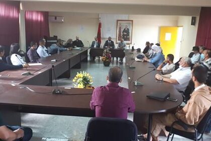 حفل استقبال على شرف الفريق الاقليمي لانتاج الموارد الرقمية