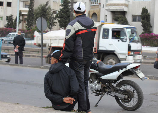 السلطات الأمنية بالرباط و الدار البيضاء تواجه خروقات الدراجات النارية