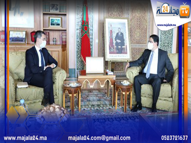 بوريطة يتباحث مع وزير الداخلية الفرنسية