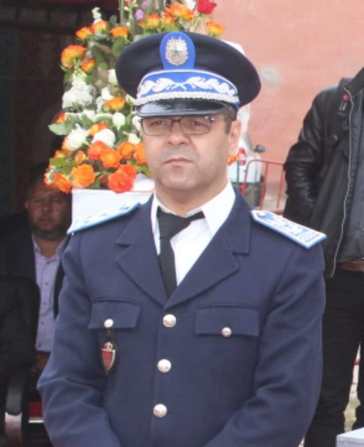 تعيين أزهار رئيسا للمنطقة الأمنية بمدينة تزنيت