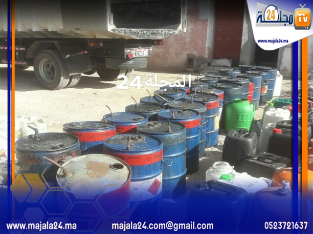 تفكيك معمل لصنع “ماء الحياة” باشتوكة