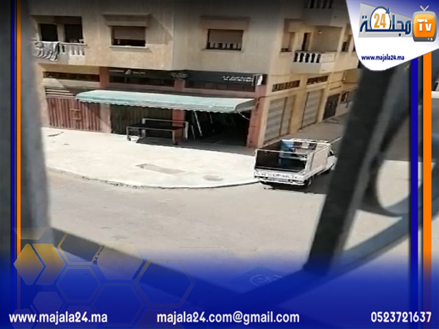 تجزئة النعيم بحي السلام يعيشون  جحيما مستمرا  سببه أحد الورشات الألمنيوم