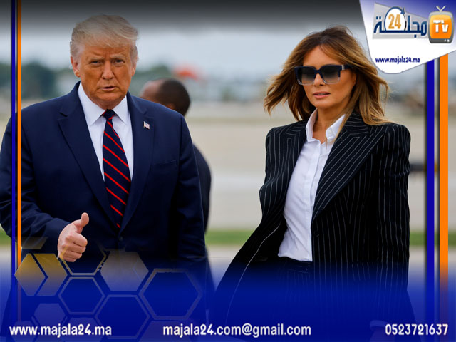 ترامب يعلن إصابته وزوجته بفيروس كورونا