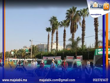 ” أبفيل” ينتشر في شوارع بيوكرى لضمانِ تنزيل التدابير الوقائية ضدّ “كورونا”