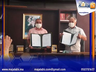 توقيع اتفاقية شراكة بين جمعية اهلي فرع اشتوكة  والمديرية العامة للتربية غير النظامية الفرصة الثانية