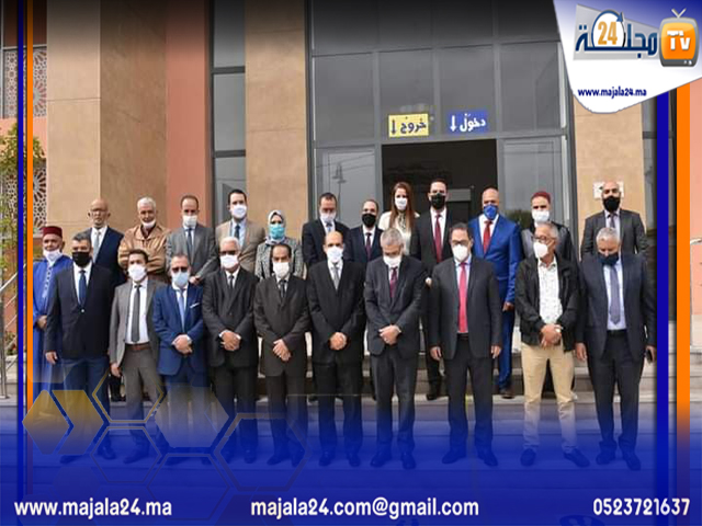 البروج .. وزير العدل بنعبد القادر يشرف على تدشين مركز القاضي