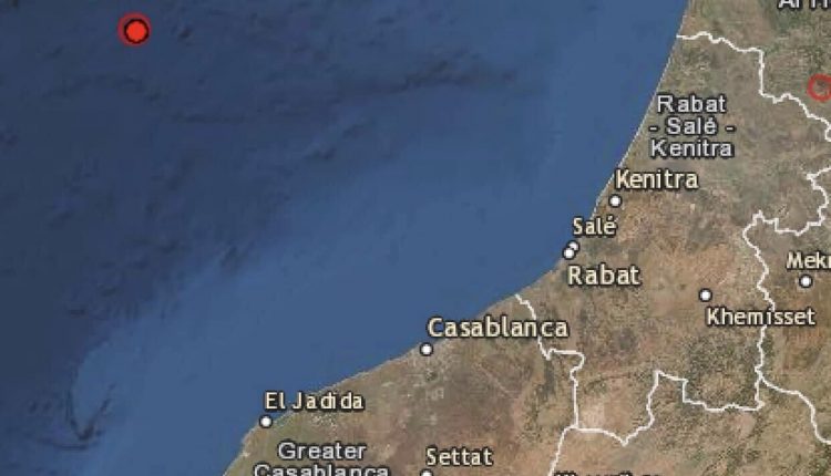 تسجيل هزة أرضية بقوة 4,6 درجات بالمحيط الأطلسي