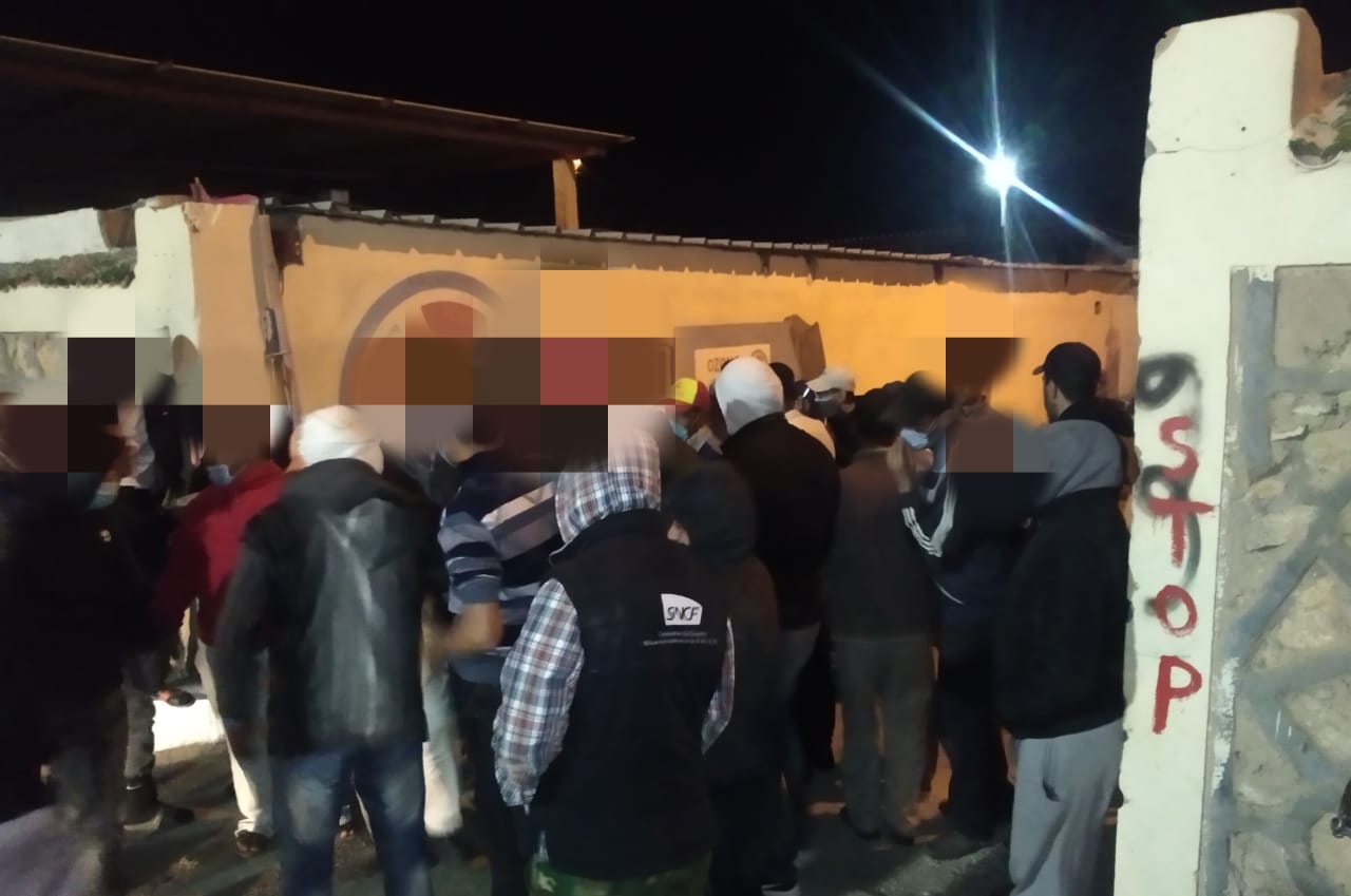 العيون…. احتجاج عمال شركة أوزون