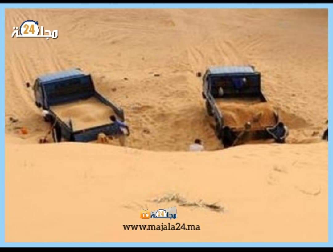 رائحة التواطئ تحيط بملف نهب الرمال بشاطئ مولاي عبد السلام التابع لجماعة أزلا نواحي تطوان