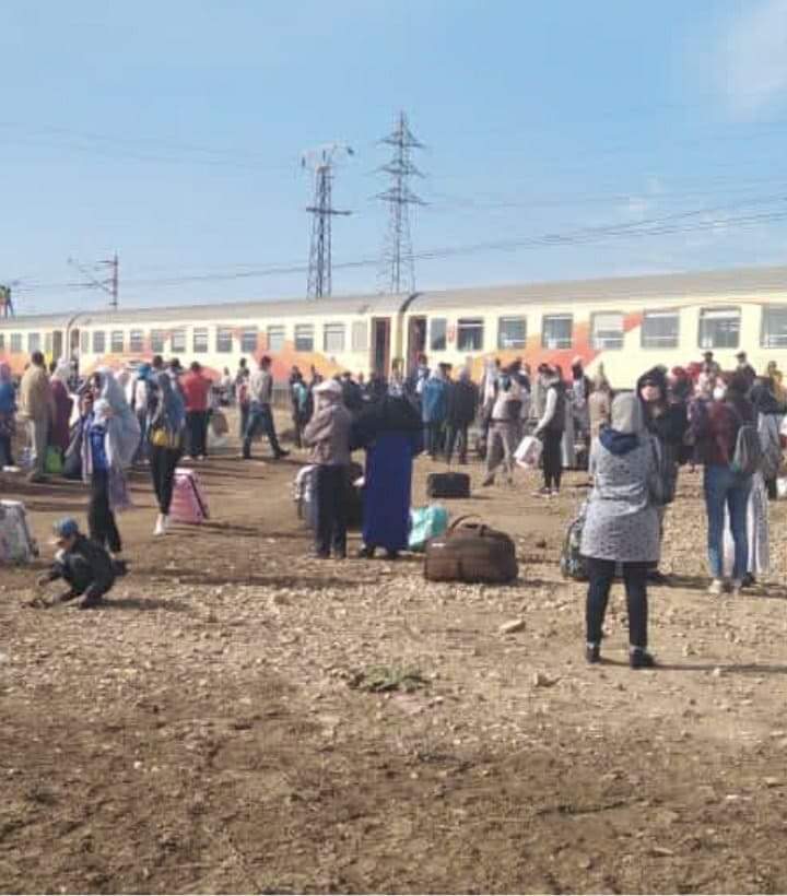 توقف قطار بين سطات و برشيد يثير قلق المسافرين