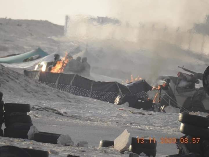 عاجل.. من الكركرات الأمور على ما يرام والجيش المغربي إبان على بسالته