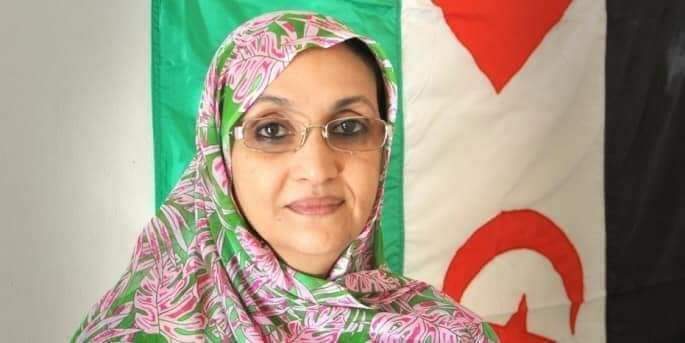 منع أميناتو حيدر من السفر بمطار العيون