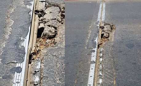 تشققات تغلق قنطرة ” وادي سوس ” في آيت ملول