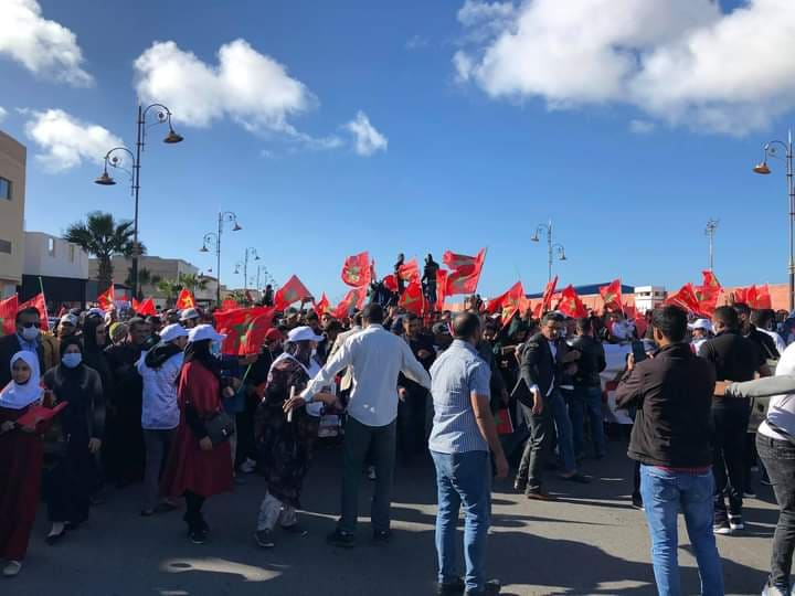 الداخلة.... فرحة بإعتراف الولايات المتحدة الأمريكية بمغربية الصحراء