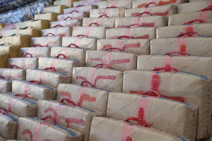 ميناء طنجة المتوسط.. إحباط محاولة تهريب طن و220 كيلوغراما من مخدر الشيرا على متن شاحنة للنقل الدولي