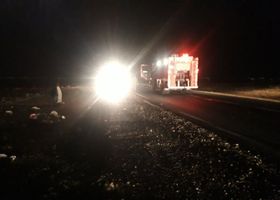 سيارة تنهي حياة شخص و تحوله إلى أشلاء بالبروج