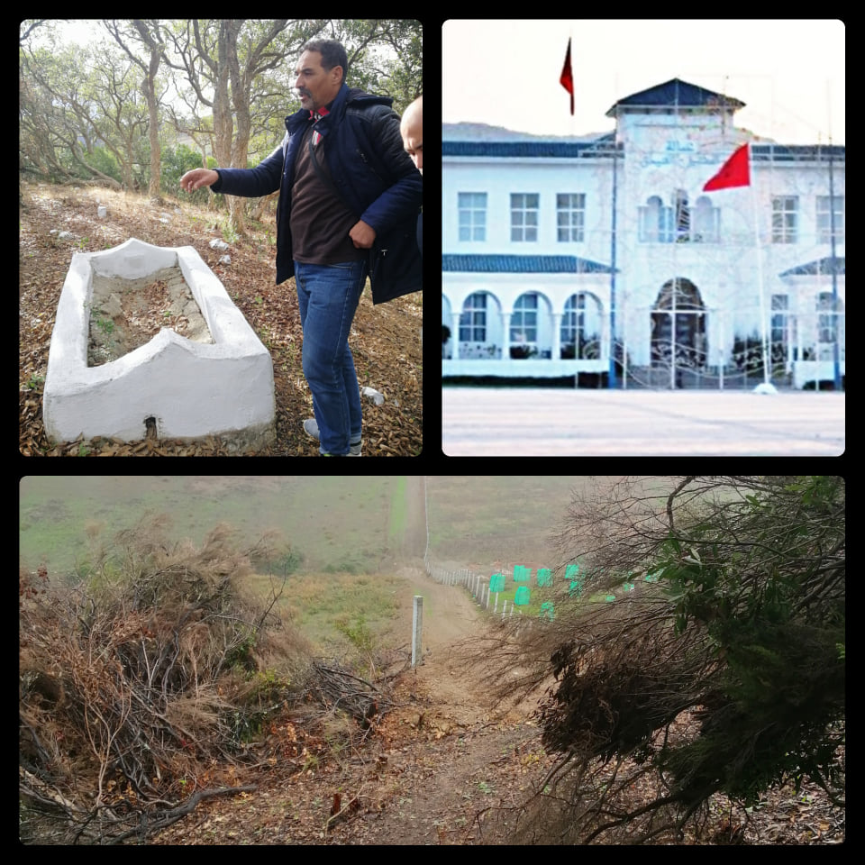 ملف مقبرة كاسبولينا بجماعة العليين عمالة المضيق الفنيدق على طاولة وزير الداخلية