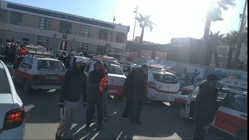 العيون…النقابات المهنية لسيارات الأجرة تخرج ببيان ثالث بعد منع وقفة 13 يناير 2021