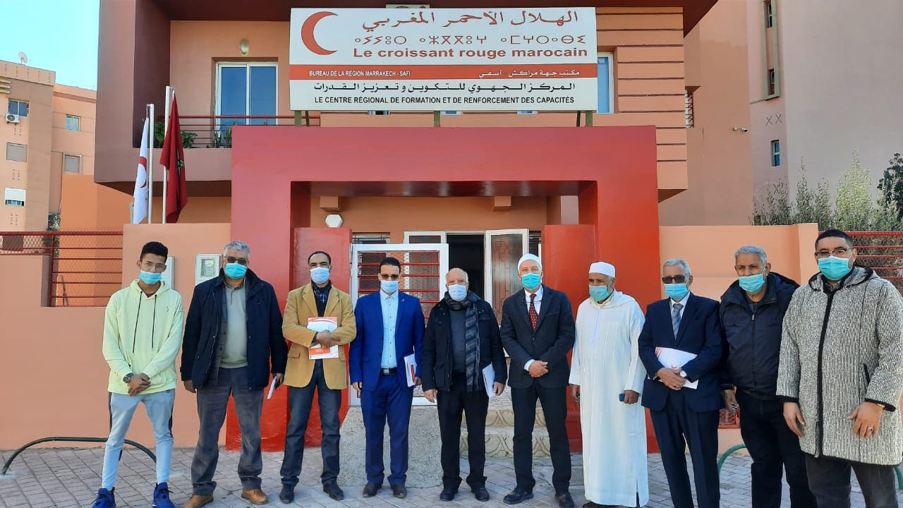 تشكيل المكتب الجهوي للهلال الأحمر المغربي لجهة مراكش- أسفي