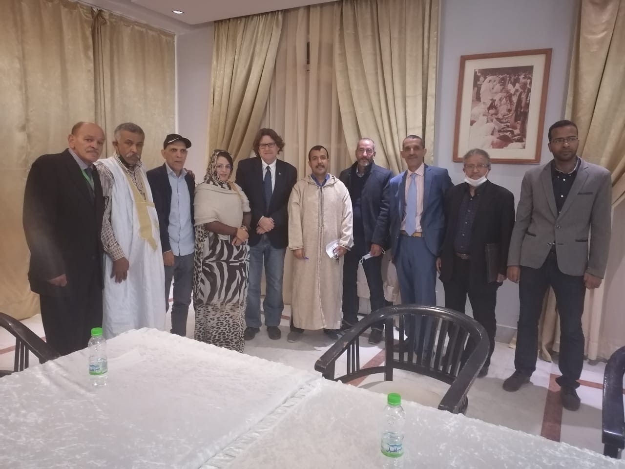 “مركز السلام للدراسات السياسية والإستراتيجية” ينظم لقاء على شرف منسق “المجموعة الدولية