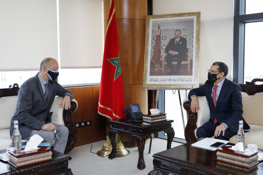 رئيس الحكومة يستقبل ممثل البنك الدولي بالرباط