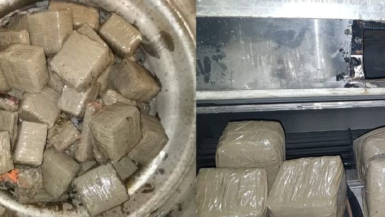 طانطان…ضبط مسافر متلبسا بحيازة صفائح حشيش