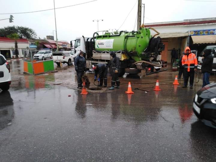 مدينة البئر الجديد ضد الفياضانات