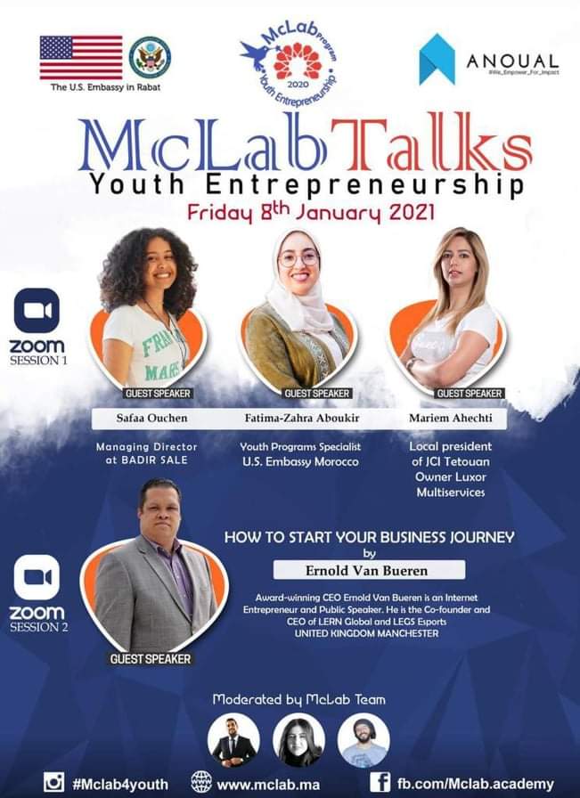 McLab تعقد سلسلة من النقاشات الماكرواقتصادية حول أهمية المقاولة لدى شباب جهة الشمال