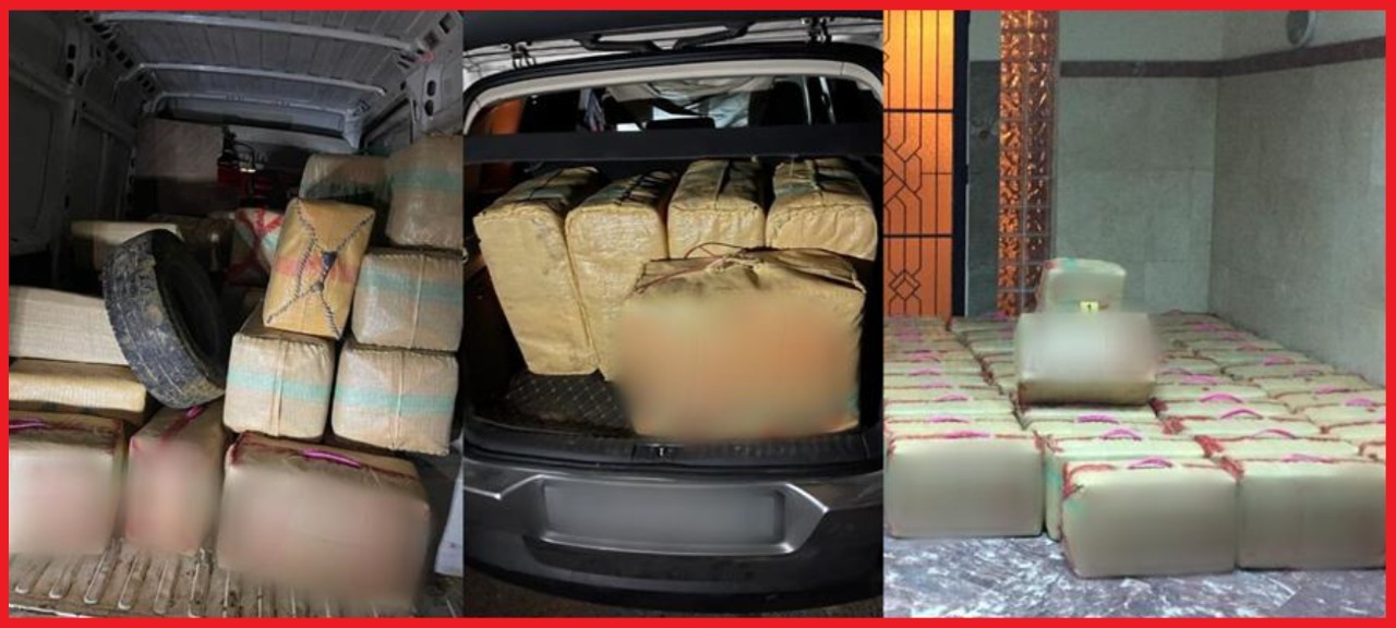 إجهاض محاولة تهريب طنين و 360 كيلوغرام من مخدر الشيرا بالقصر الكبير