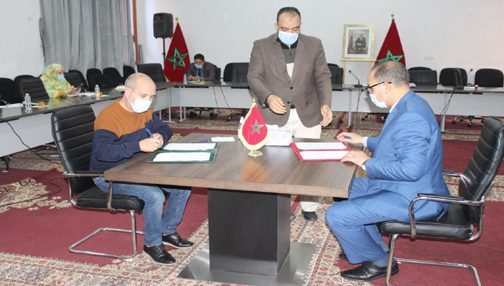 كلميم واد نون...اتفاقية لدعم الرياضة المدرسية والارتقاء ‎بها