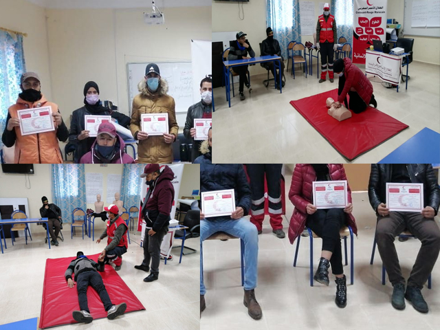 صخور الرحامنة: دورة تكوينية في الإسعافات الأولية الأساسية