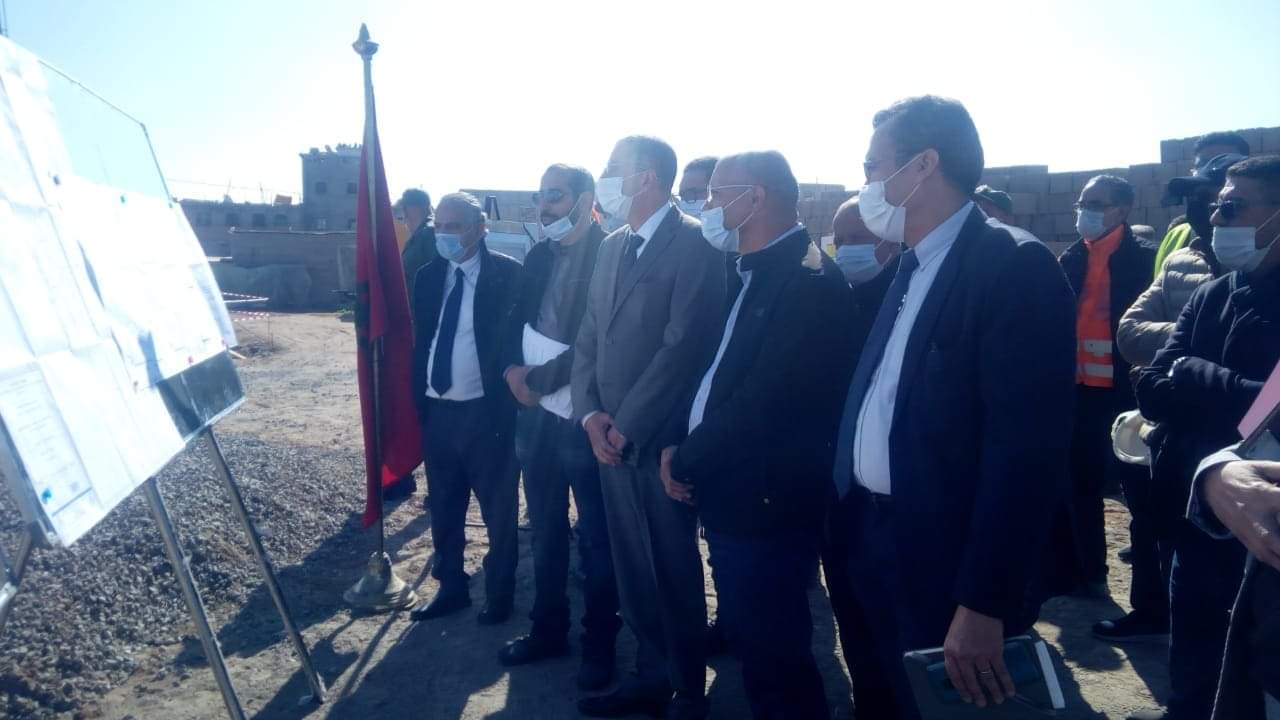 عامل اشتوكة يدشن مشروعي الماء الصالح للشرب والتطهير السائل ببيوكرى