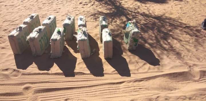 كلميم…اليقظة الأمنية تحبط محاولة للتهريب الدولي للمخدرات و حجز 342 كيلو غرام من مخدر الشيرا