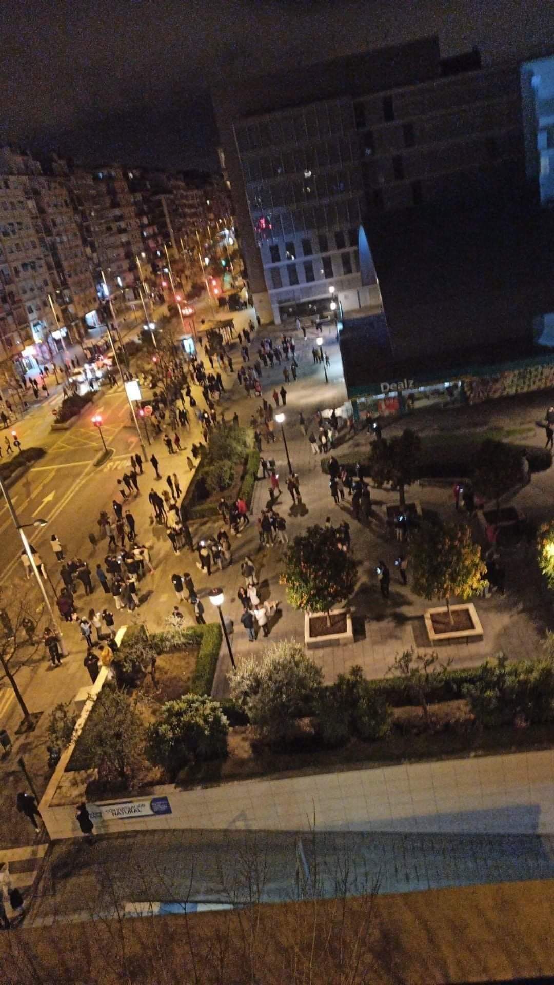 ليلة الرعب عاشتها مدينة غرناطة جنوب إسبانيا