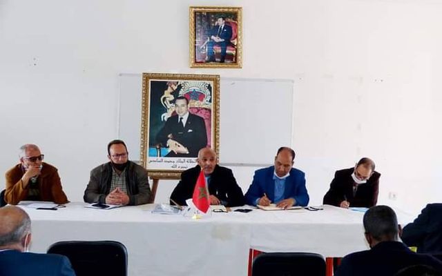 لقاء تواصلي لأطر التعليم بدائرتي ماسة بلفاع وأيت باها