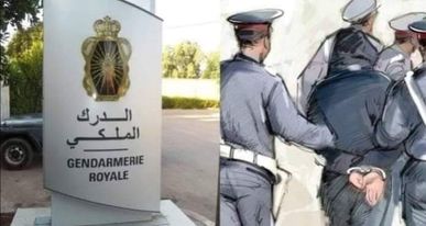 درك أيت عميرة يوقف الشخص الذي هاجم نائبة رئيس الجماعة