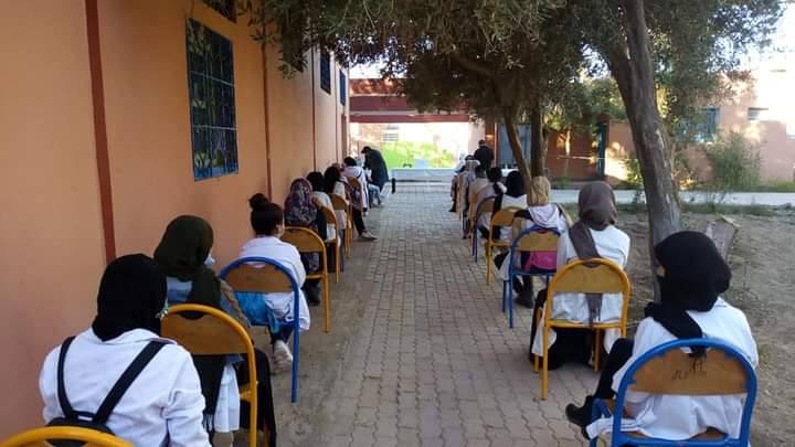 انتخاب اعضاء المجلس التلاميذي بثانوية المختار السوسي الاعدادية طاطا