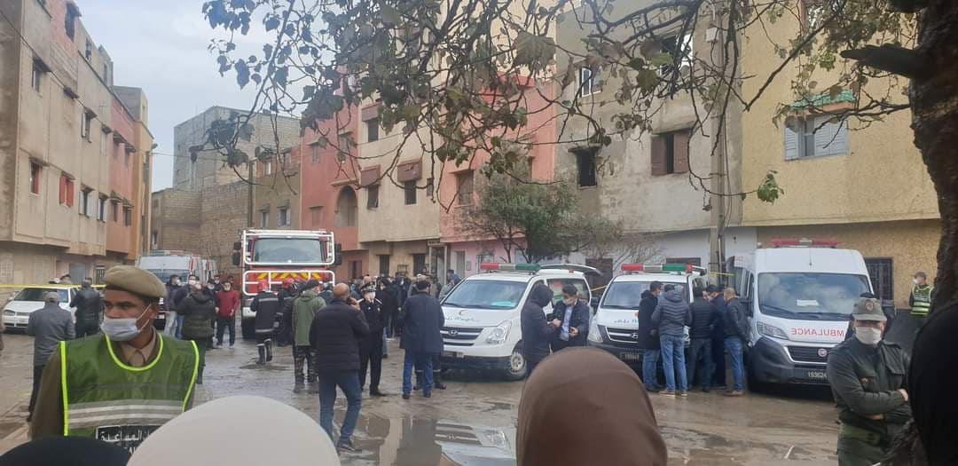 عاجل..بالصور..مقتل 6اشخاص من عائلة واحدة و ذبح أخر باسلوب داعشي بمدينة سلا