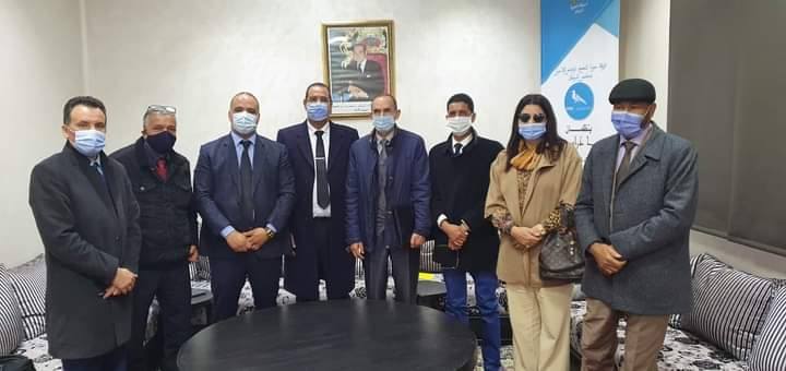 فريق التجمع الدستوري بالبرلمان يستقبل وفدا عن الهيئة الوطنية للجماعات السلالية