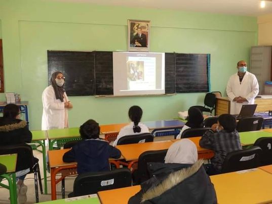 إعطاء انطلاق الحملة الوطنية الرابعة حول الاستعمال الآمن للانترنت بمديرية تيزنيت