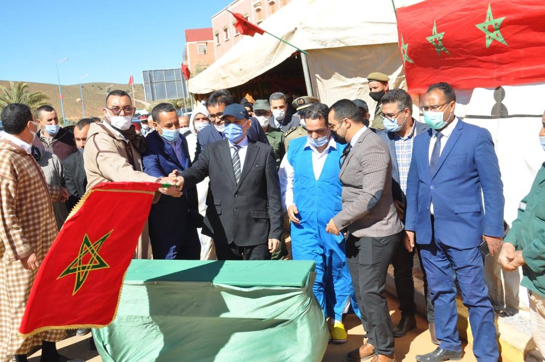 عامل إقليم سيدي افني يشرف على مجموعة من الأنشطة تخليدا لليوم الوطني للسلامة الطرقية