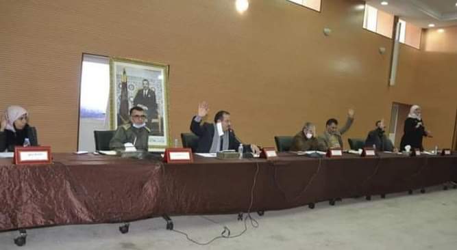 المجلس الجماعي يصادق على النقط المدرجة بجدول اعمال دورة فبراير 2021