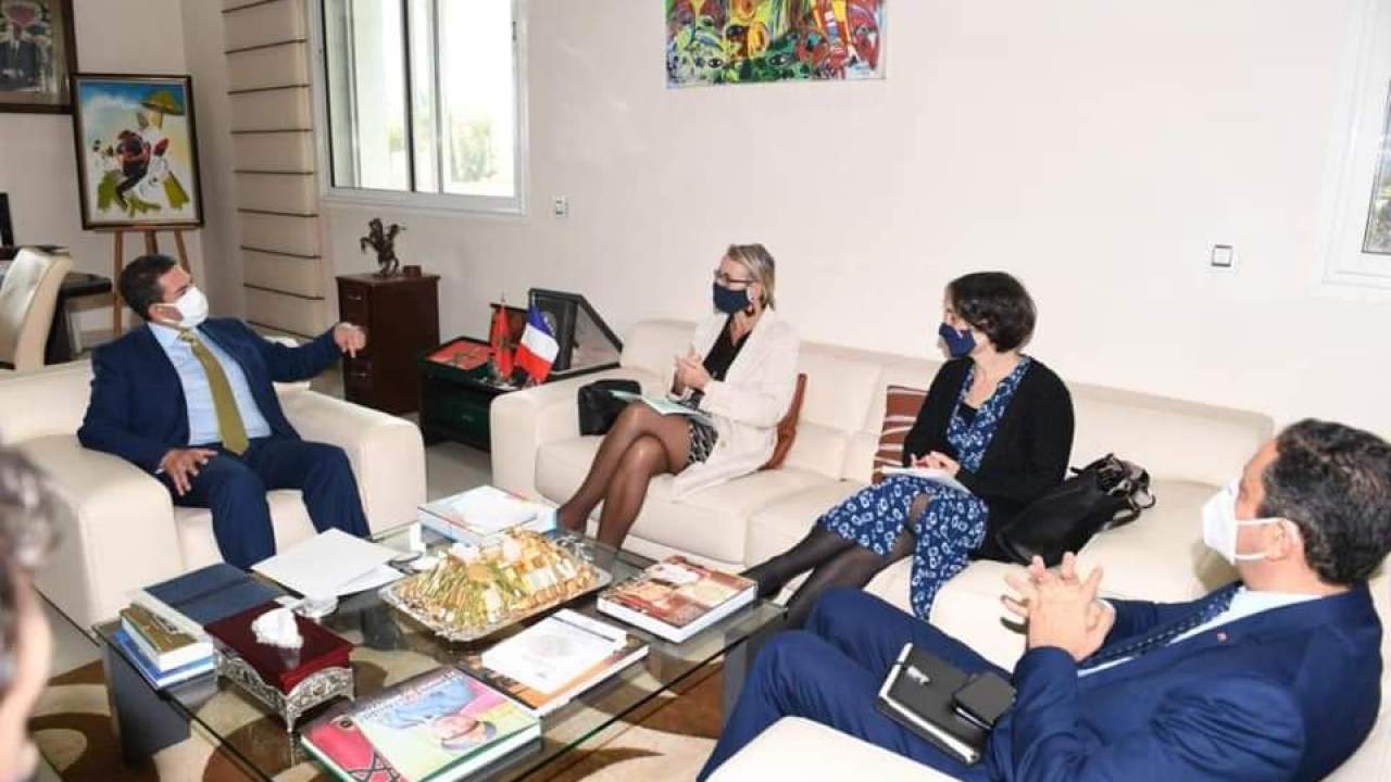 أمزازي يستقبل سفيرة الجمهورية الفرنسية بالمغرب