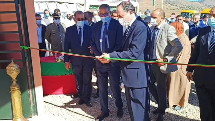 تدشين المدرسة الجماعاتية بجماعة تافراوت المولود بإقليم تزنيت