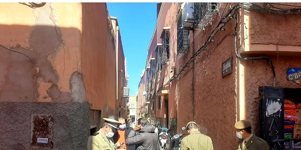 مراكش: العثور على جثة خمسيني معلقة بحبل بمنزله