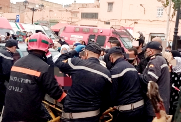 بني ملال: مصرع سيدة وإصابة آخرين في انهيار منزل