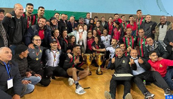 الجيش الملكي يحرز لقب كأس العرش لكرة الطائرة ذكور