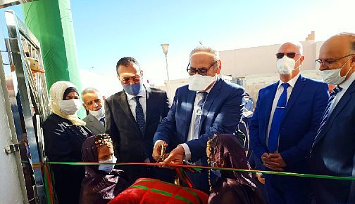 والي جهة الداخلة وادي الذهب يدشن مشروعا سكنيا لموظفي الجمارك بالكركرات