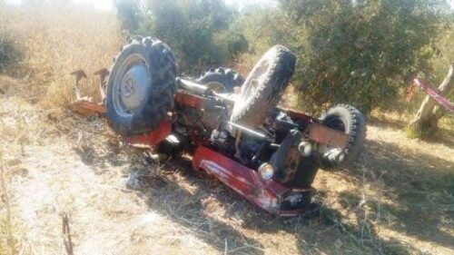 إنقلاب جرار يخل مصرع سائقه بإقليم الحسيمة