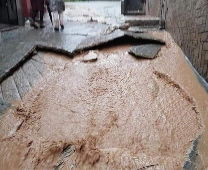 سكان أرض المصطفى بتطوان يطالبون باصلاح و تبليط دربهم